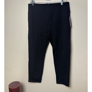 Adore Me Penny Ponte Pant Walkpop Legging Size XL NWT Black Career Casual Ankle